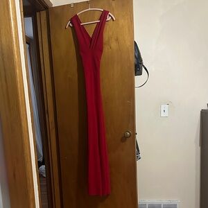 Elegant Red jumpsuit
